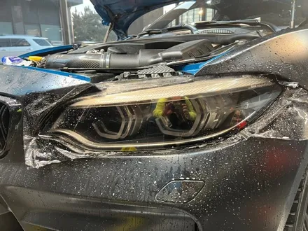 인천랩핑 BMW M2 에이버리 사틴블랙 전체랩핑 / 서울 양천구, 강서구, 목동