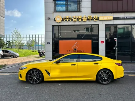인천시 서구 / 비닐프로그 레이싱옐로우 전체랩핑 / BMW / 8시리즈