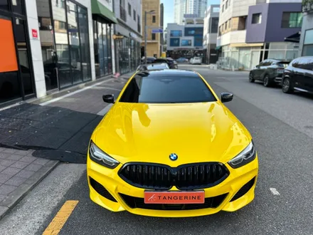 인천시 서구 / 비닐프로그 레이싱옐로우 전체랩핑 / BMW / 8시리즈
