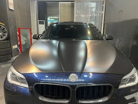 인천랩핑 BMW 5시리즈 사틴블랙 전체랩핑 / 서울 양천구, 강서구, 목동