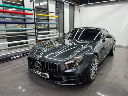 인천시 서구 / 에이버리사틴실버메탈릭 전체랩핑(울트라핏카본ppf루프스킨) / 벤츠 / AMG amggts