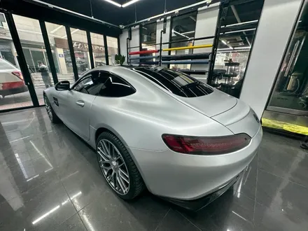인천시 서구 / 에이버리사틴실버메탈릭 전체랩핑(울트라핏카본ppf루프스킨) / 벤츠 / AMG amggts