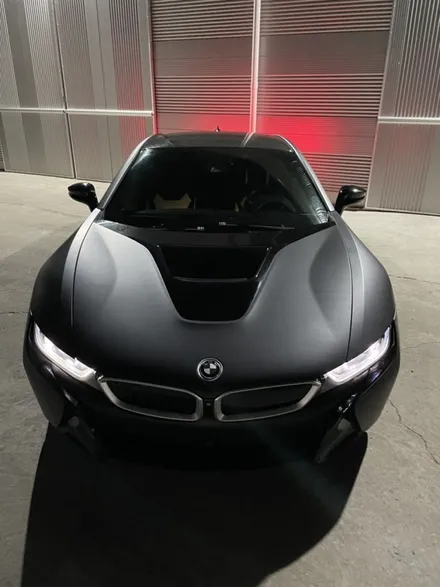 [인천랩핑}BMW I8 매트블랙 전체랩핑 / 서울 양천구, 강서구, 목동