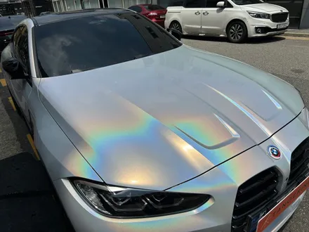 인천시 서구 / 비닐프로그 레인보우 마제스틱 화이트 전체랩핑 / BMW / M4 (G82)
