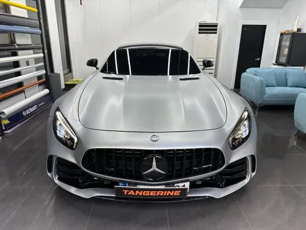인천시 서구 / 에이버리사틴실버메탈릭 전체랩핑(울트라핏카본ppf루프스킨) / 벤츠 / AMG amggts