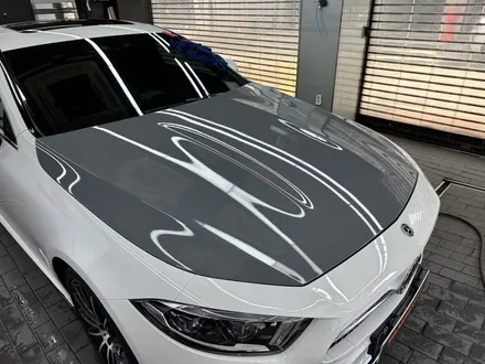 서울 벤츠 CLS 450 컬러PPF로 클래식 그레이 랩핑 단점 뛰어넘다 / 서울 양천구 목동
