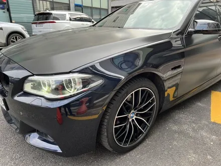 인천랩핑 BMW f10 520d 사틴블랙 보험수리 / 서울 양천구, 강서구, 목동