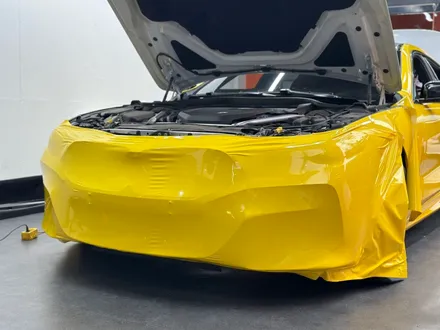 인천시 서구 / 비닐프로그 레이싱옐로우 전체랩핑 / BMW / 8시리즈