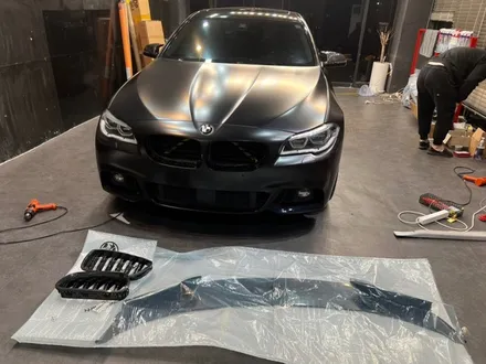 인천랩핑 BMW f10 520d 사틴블랙 보험수리 / 서울 양천구, 강서구, 목동