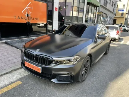 인천랩핑 bmw g30 5시리즈 사틴블랙 재시공 사고수리 / 서울 양천구, 강서구, 목동