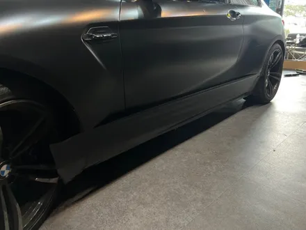 인천랩핑 BMW M2 에이버리 사틴블랙 전체랩핑 / 서울 양천구, 강서구, 목동