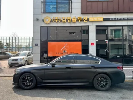 인천랩핑 bmw g30 5시리즈 사틴블랙 재시공 사고수리 / 서울 양천구, 강서구, 목동