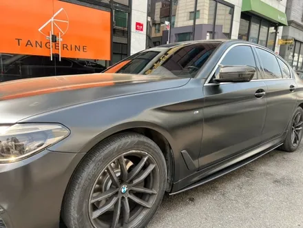 인천랩핑 bmw g30 5시리즈 사틴블랙 재시공 사고수리 / 서울 양천구, 강서구, 목동