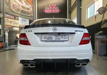 경기 일산 커스텀배기튜닝샵 C63 AMG 가변배기 시스템 / 고양 일산동구