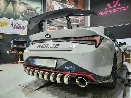 아반떼N 퍼포먼스 드레스업파츠 꽈배기 커스텀 극강의 디자인 일산 아즈펙토 / 고양 일산동구