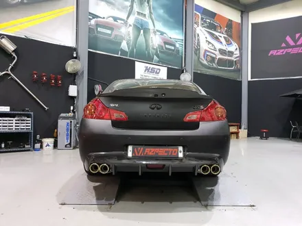 인피니티 G37 JSR 골드 머플러팁 과 휠보레 18인치 옐로우 조합은 완벽했다. 아즈펙토 일산 / 고양 일산동구