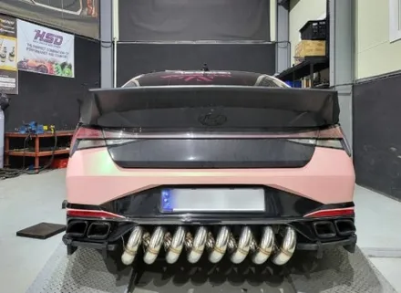 아반떼N 퍼포먼스 드레스업파츠 꽈배기 커스텀 극강의 디자인 일산 아즈펙토 / 고양 일산동구