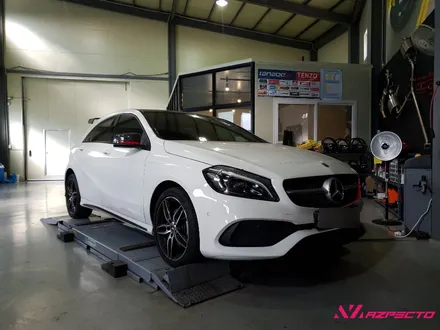 벤츠 A200 AMG라인 캘리퍼도색으로 AMG 감성듬뿍! 일산 아즈펙토 / 고양 일산동구
