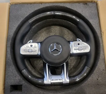 벤츠 GLC63amg 커스텀 카본핸들 신형타입 +신형에어백 일산 아즈펙토 / 고양 일산동구