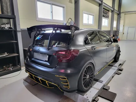 벤츠 A45 AMG JSR 커스텀 가변배기 시스템 / 아미트릭스 다운파이프 경기 고양 일산 파주 아즈펙토 튜닝샵 / 고양 일산동구