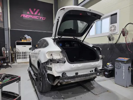 벤츠 GLC300 43AMG 디퓨저 와 커스텀 가변배기 셋팅으로 멋진 배기사운드 연출 일산 튜닝샵 아즈펙토 / 고양 일산동구