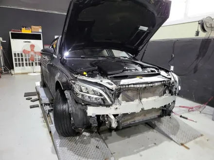 벤츠 C200 카브리올레 JSR커스텀 가변배기 63AMG 디퓨져 머플러팁 GT세로그릴 한번에 작업이 가능한곳 일산 튜닝샵 아즈펙토 / 고양 일산동구