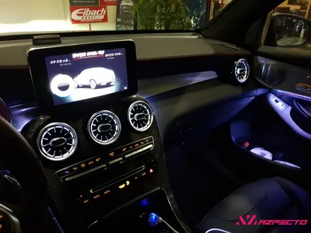 GLC 43amg 쿠페 64컬러 순정형 엠비언트 시공 리뷰 일산 아즈펙토 / 고양 일산동구