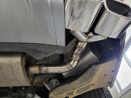 Audi Q7 JSR 사각 머플러팁 커스텀 장착 기존 배기팁 이탈 일산 튜닝샵 아즈펙토 / 고양 일산동구