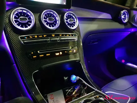 GLC 43amg 쿠페 64컬러 순정형 엠비언트 시공 리뷰 일산 아즈펙토 / 고양 일산동구