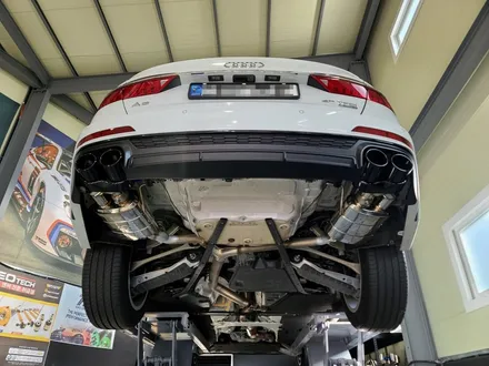 Audi A6 신형 커스텀 가변배기 와 S6 디퓨져 머플러팁 / 고양 일산동구