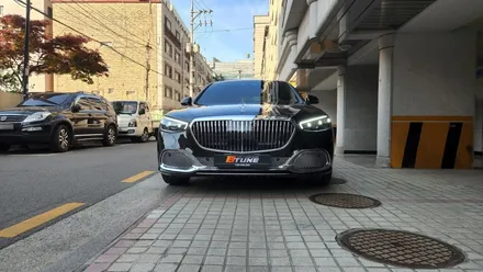 W223 벤츠 S클래스 S350D에서 S580 마이바흐 튜닝 완료! [ 바디킷 / 휠 / 엠블럼 세팅 ] / 서울 송파