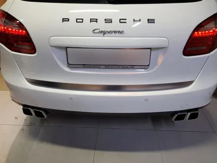 포르쉐 카이엔 터보 S 머플러 팁 장착!! / cayenne turbo s muffler tips / 서울 송파