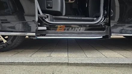 도요타 알파드 전동사이드스텝 세팅 완료! 정품형 슬라이딩 자동발판 [ 서울 / 부산 전동스텝 튜닝샵 ] / 서울 송파