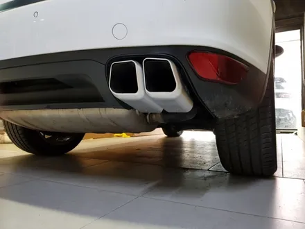 포르쉐 카이엔 터보 S 머플러 팁 장착!! / cayenne turbo s muffler tips / 서울 송파