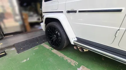 벤츠 G400d 브라부스 튜닝, 와이드스타 바디킷/모노블럭 Y 22인치 휠/ 카본 후드(본넷) / 서울 송파