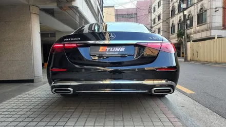 W223 벤츠 S클래스 S350D에서 S580 마이바흐 튜닝 완료! [ 바디킷 / 휠 / 엠블럼 세팅 ] / 서울 송파