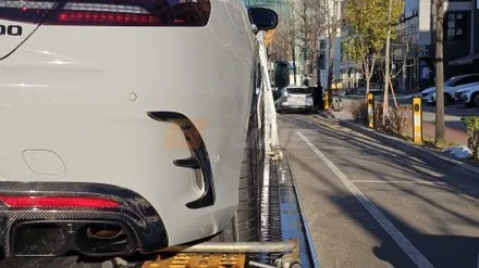벤츠 S63 AMG 쿠페 브라부스 풀 튜닝 ( 카본 파츠 / 모노블럭 M 21인치 / 엠블럼 ) & 전체 랩핑 완료! [ 서울 / 부산 튜닝샵 ] / 서울 송파