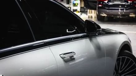 W223 S클래스 S400d 마이바흐 앞범퍼 / 투톤 - 듀오톤 랩핑 완료![ 부산 해운대 / 서울 송파 튜닝 ] / 송파, 하남, 강동