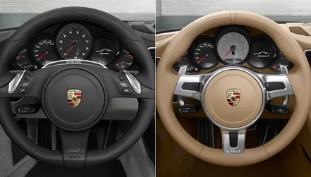 PORSCHE SPORTS Steering wheel 포르쉐 스포츠 스티어링 휠 (핸들) / 서울 송파