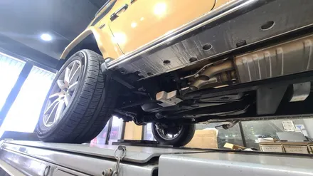 벤츠 G바겐 G63 AMG 듀얼 머플러팁 데저트 샌드 지바겐에 장착! / 서울 송파