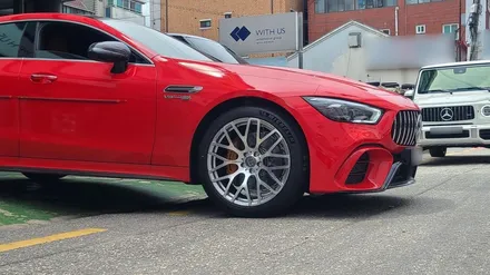 벤츠 AMG GT 63 S 20인치 단조 휠 브라부스 모노블럭 Y 디자인 세팅 완료! / 서울 송파