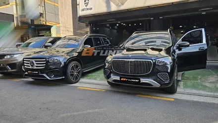 페이스리프트 신형 GLS 600 마이바흐 모델에 세팅한 23인치 커스텀 휠! [ 서울 / 부산 벤츠 튜닝샵 ] / 송파, 하남, 강동