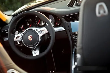 PORSCHE SPORTS Steering wheel 포르쉐 스포츠 스티어링 휠 (핸들) / 서울 송파