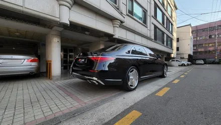 W223 벤츠 S클래스 S350D에서 S580 마이바흐 튜닝 완료! [ 바디킷 / 휠 / 엠블럼 세팅 ] / 서울 송파
