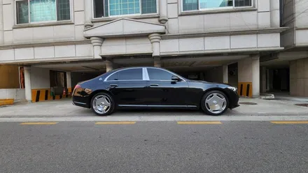 W223 벤츠 S클래스 S350D에서 S580 마이바흐 튜닝 완료! [ 바디킷 / 휠 / 엠블럼 세팅 ] / 서울 송파