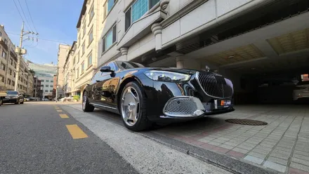W223 벤츠 S클래스 S350D에서 S580 마이바흐 튜닝 완료! [ 바디킷 / 휠 / 엠블럼 세팅 ] / 서울 송파