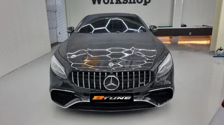 벤츠 S63 AMG 쿠페 브라부스 풀 튜닝 ( 카본 파츠 / 모노블럭 M 21인치 / 엠블럼 ) & 전체 랩핑 완료! [ 서울 / 부산 튜닝샵 ] / 서울 송파