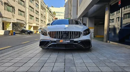 벤츠 S63 AMG 쿠페 브라부스 풀 튜닝 ( 카본 파츠 / 모노블럭 M 21인치 / 엠블럼 ) & 전체 랩핑 완료! [ 서울 / 부산 튜닝샵 ] / 서울 송파