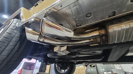 벤츠 G바겐 G63 AMG 듀얼 머플러팁 데저트 샌드 지바겐에 장착! / 서울 송파