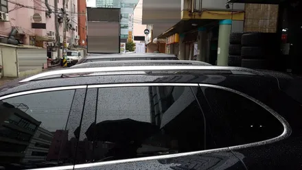 빗속에서도 잔잔하게 돋보이는 카이엔 파츠들~! / 서울 송파